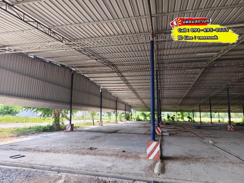 ให้เช่าที่ดินถมแล้ว พร้อมโรงเรือน และบ้านพัก 13 ไร่ (มีบ่อน้ำไว้ใช้ตลอดปี) ติดถนน 3488 หนองโสน เลาขวัญ กาญจนบุรี ใกล้ อบต.หนองโสน 7