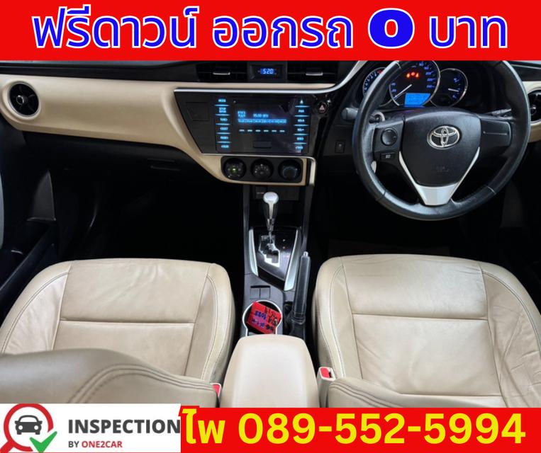 TOYOTA  ALTIS 1.6 G SEDAN ปี 2019 9