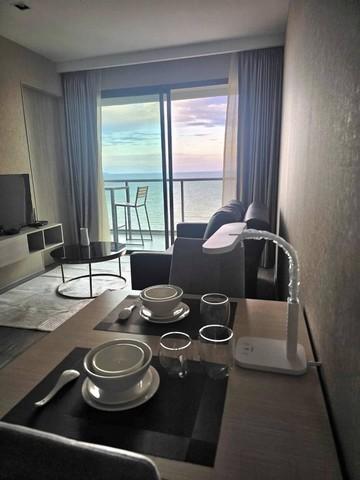 ให้เช่า condominium beachfront jomtien. ติดทะเล พร้อมเฟอร์ ครบ 2