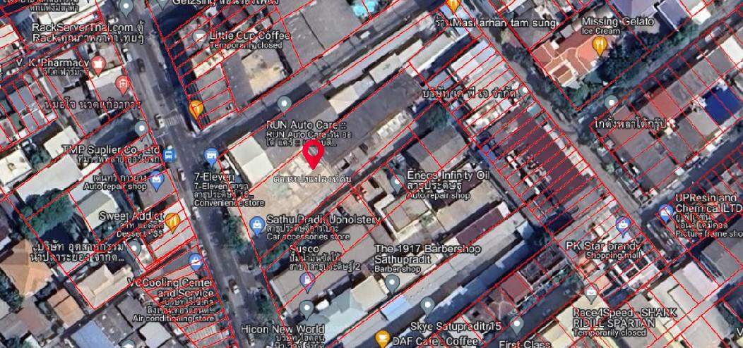 ให้เช่าที่ดินถมแล้ว 530 ตรว ติดถนนสาธุประดิษฐ์ 2