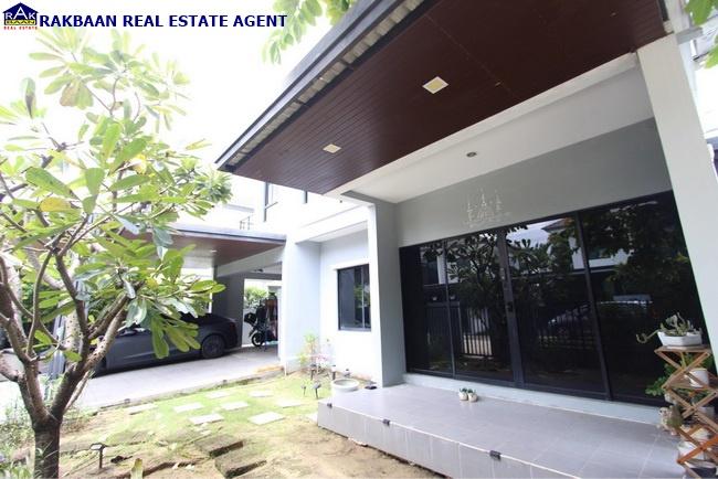 ขายบ้าน พฤกษาดีไลท์ รัตนาธิเบศร์-ท่าอิฐ หลังมุม 57.2 ตร.ม. 3 นอน 3 น้ำ แถมแอร์ 4 เครื่อง บิวท์อินทั้งหลัง พร้อมอยู่ 5