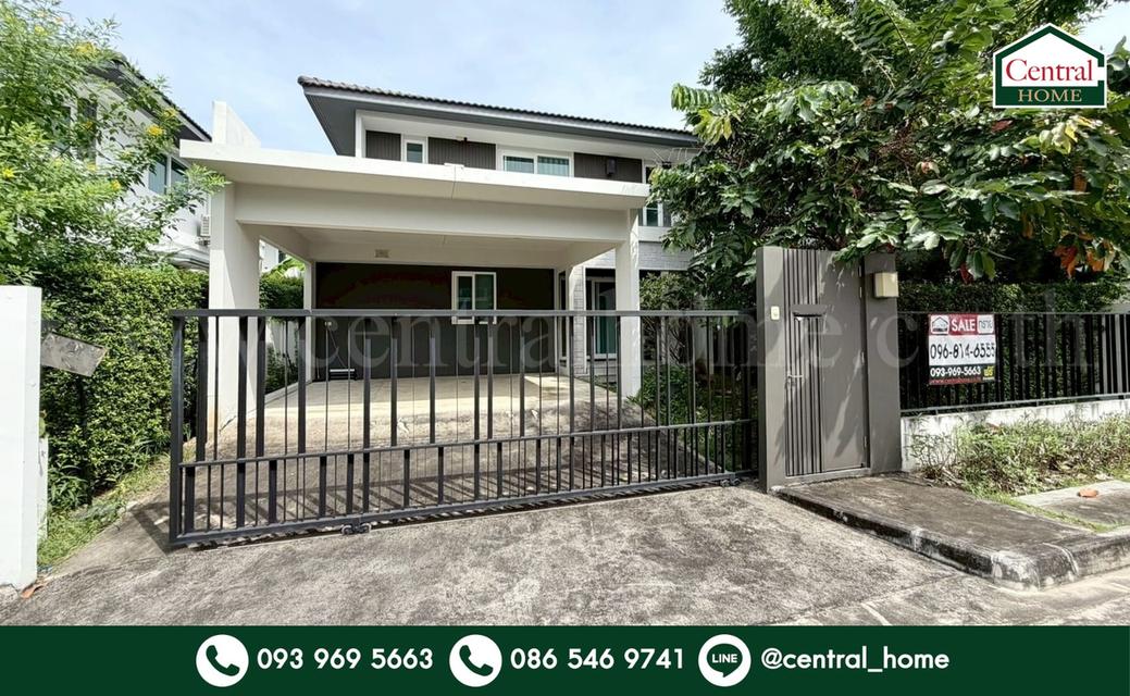 บ้านเดี่ยว มัณฑนา อ่อนนุช - วงแหวน 5 ถูกที่สุดในโครงการ 1