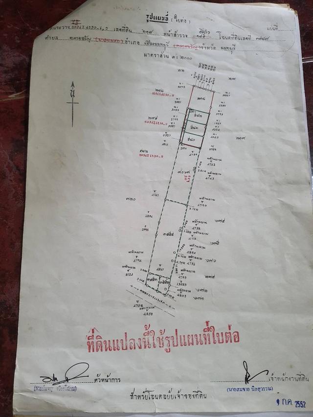 ขายที่ดินติดถนนติวานนท์ 9