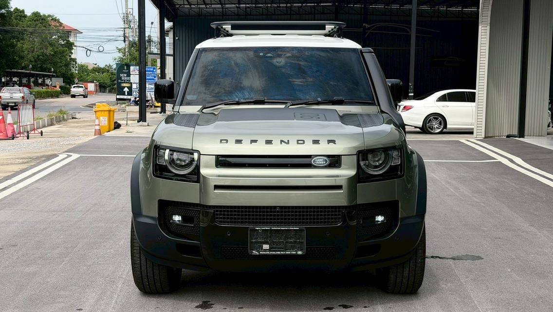 2025 LANDROVER DEFENDER 2.0L Diesel 3 DOORS สี Pangea Green Metallic