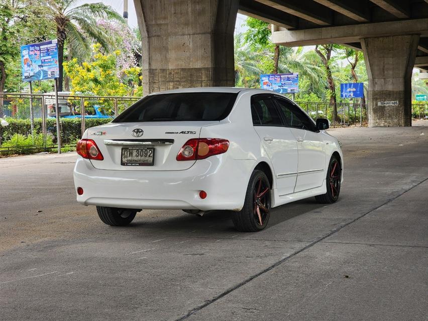 ขายรถ Toyota Altis 1.6E CNG ปี 2010 สีขาว เกียร์ออโต้ 4