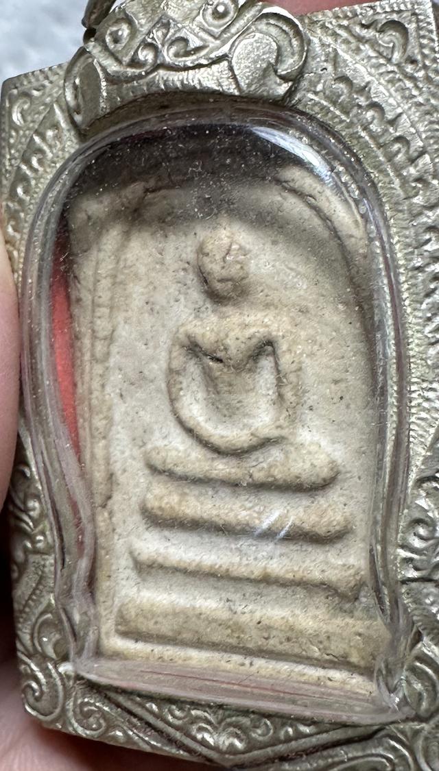 พระสมจพระประธาน พร้อมตลับชุบเงินเจ้าของเดิมใส่ไว้ รูปที่ 14