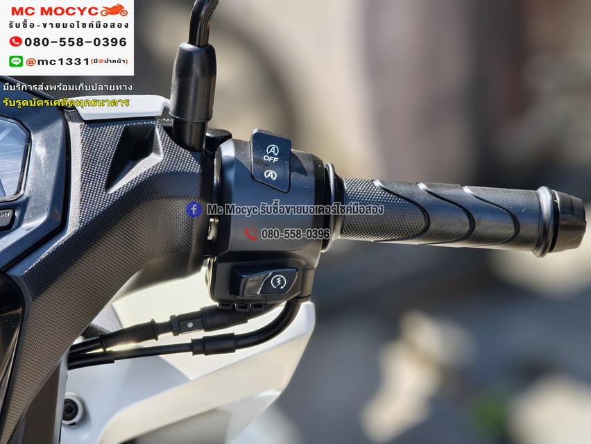 Click 160i 2022 รุ่นTop Abs รถบ้านแท้ กุญแจรีโมทบุคเซอวิสครบ มีเล่มเขียวชุดโอนครบ No1270 7