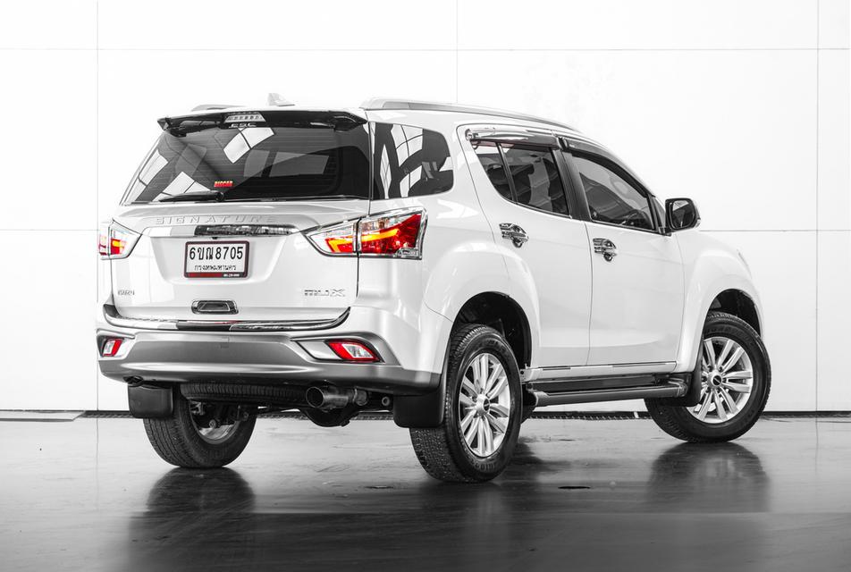 2018 ISUZU MU-X 3.0 DVD Navi 2WD สีขาว เลขไมล์ 82729 กม.