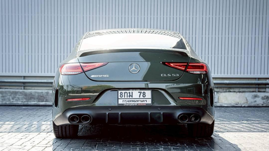 Mercedes-Benz CLS53 AMG 4MATIC+ 2023 สีเทา Wrap เขียว รถสวยมากๆ รูปที่ 9