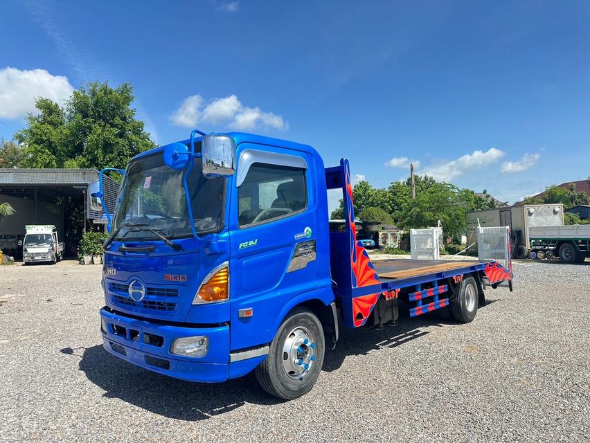 Hino Mega 145 แรง 6 ล้อ กระบะเทเลอร์ 