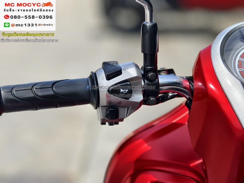 Scoopy i 2021 วิ่ง10000โล รถบ้านแท้เครื่องท่อเดิมๆ กุญแจ2ดอกบุคเซอวิสครบ No1080    8