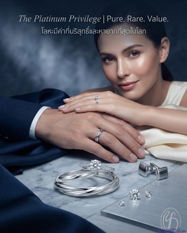 FineJewelThai.com | รับออกแบบ สั่งทำแหวนแพลทินัม Platinum950 Ring