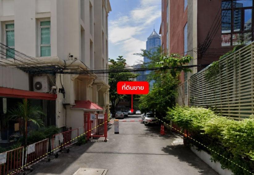 ที่ดิน ขายที่ดิน 1 ไร่ 3 งาน 14.1 ตร.ว. ติด ซอยสุขุมวิท 4 ใกล้ BTS นานา 2