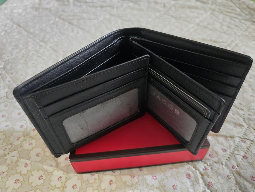 กระป๋าสตางค์ผู้ชาย JACOB สีดำ 5