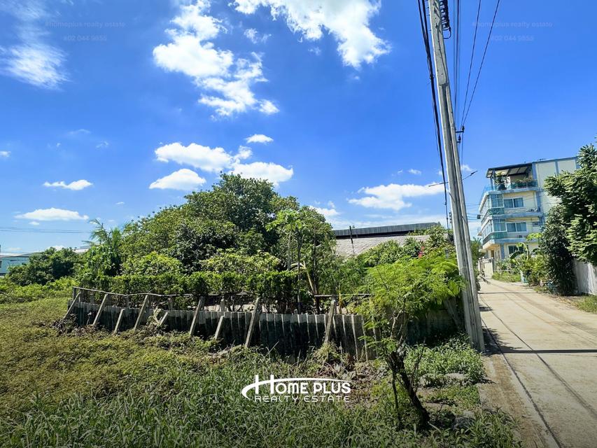 🏡 ที่ดินเปล่าแปลงสวย ซ.ชุมชนศักดิ์มงคลชัย1 ทำเลศักยภาพ พระราม 2 – บางขุนเทียน กรุงเทพฯ 5