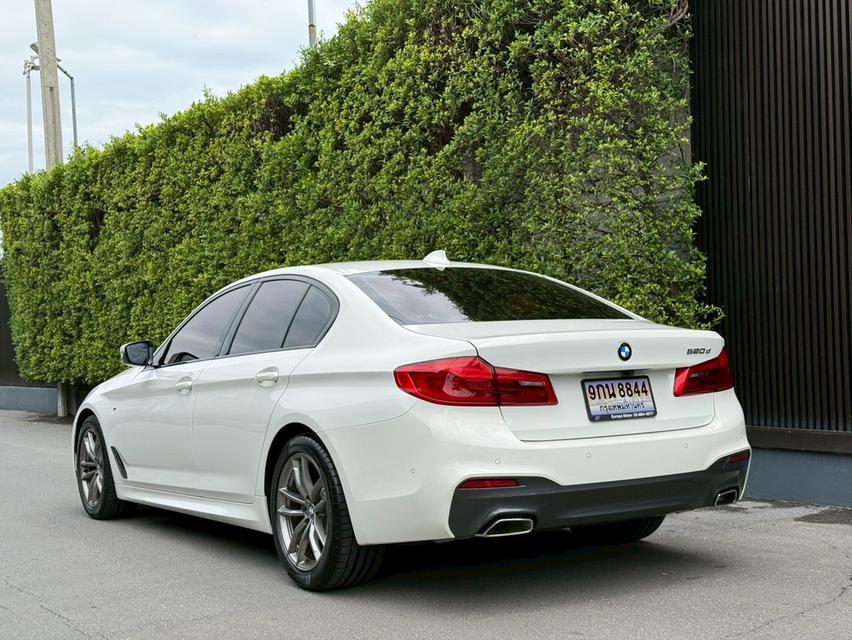 BMW 520 d M-Sport ปี 20 สีขาว ดีเซล ไมล์น้อย 56000 โลแท้ๆ เจ้าของมือแรก 3