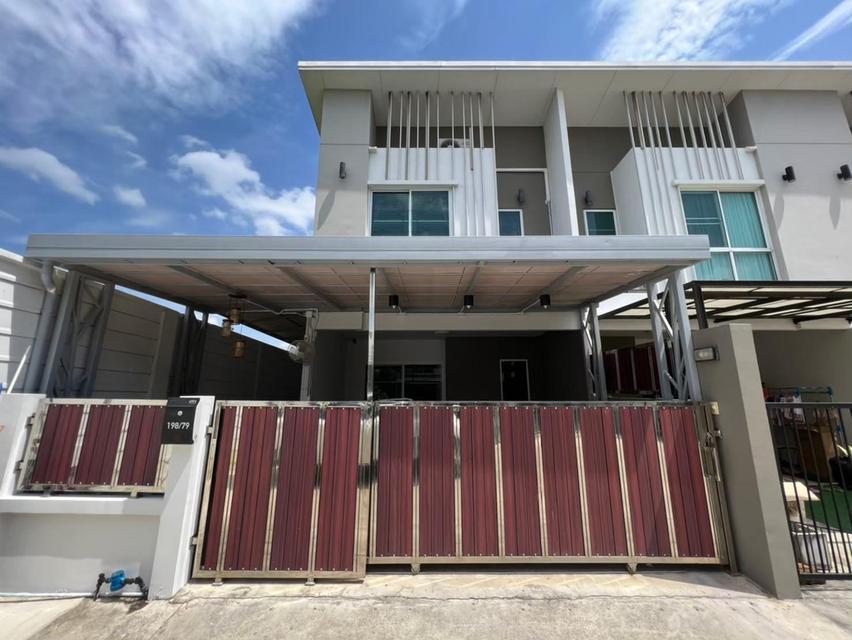 ให้เช่าทาว์นโฮมตกแต่งพร้อมอยู่ หมู่บ้านฟอร์เร่ ศาลายา (ถนนหลังม.มหิดล กับ ม.เทคโนโลยีราชมงคลรัตนโกสินทร์) 1