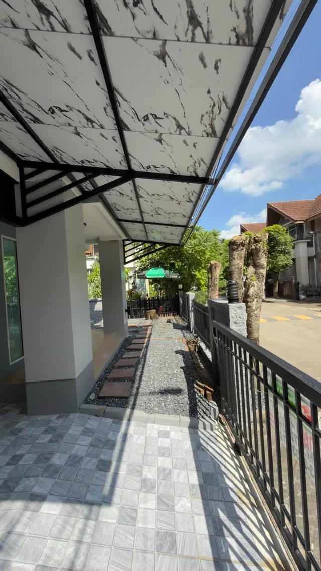 🛡 รปภ. 24 ชม. กล้องวงจรปิด สวนหย่อม! บ้านเดี่ยวในหมู่บ้านดูแลดี ย่านลาดกระบัง 🌳 📍 🏠 หมู่บ้านไวกีกิ ชอร์ ถ.พัฒนาชนบท 4 8