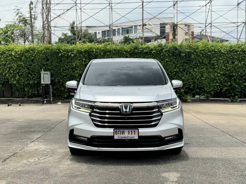 รหัสรถ PEAT111 🚐🚙HONDA ODYSSEY ABSOLUTE EX. ตัว TOPสุด ปี 2021 สีเทา 4