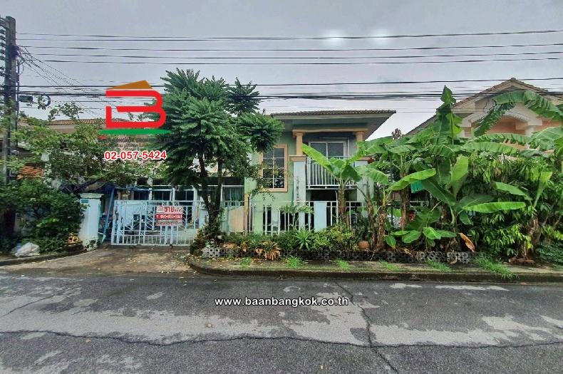 บ้านเดี่ยว หมู่บ้านพฤกษาวิลเลจ 8 (Pruksa Village 8) เนื้อที่ 50.1 ตร.ว สุขาภิบาล 5 ซอย 70 แขวงออเงิน เขตสายไหม กรุงเทพมหานคร 1