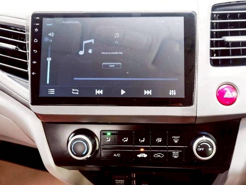 รหัสรถ QT6842 Honda Civic FB 1.8 S เกียร์ Auto สีขาว ปี2013 16