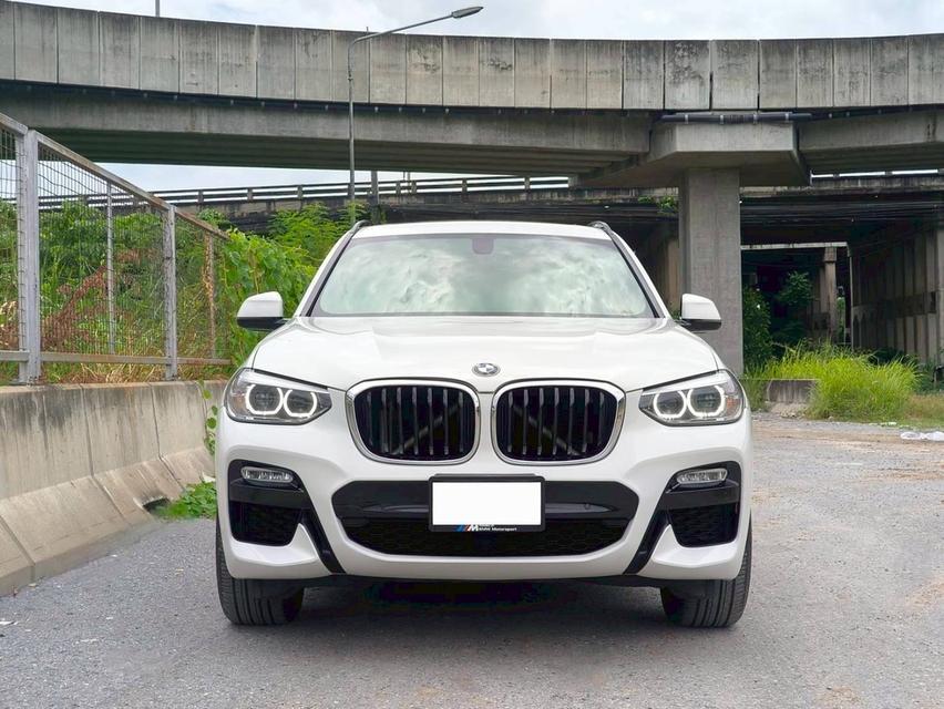 BMW #X3 Xdrive 20d M sport Top G01 ปี 2019 สีขาว