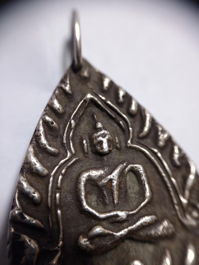 เหรียญหล่อโบราณเจ้าสัวหลวงปู่บุญวัดกลางบางแก้วรุ่นแรก(เนื้อเงิน) รูปที่ 9