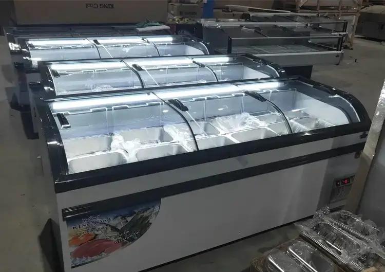ตู้แช่หมูสด ไก่สด ถาด 12 ช่อง รุ่น KX-280GPSE  2