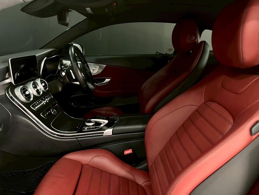 BENZ C200 Coupe Amg Dynamic ปี 2019 FaceLift วิ่ง 154,xxx โล รถมือเดียวป้ายแดง 10