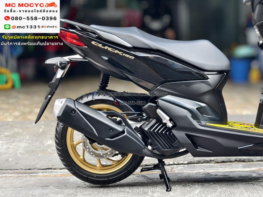 Click 160i 2025 อายุรถ1เดือน วิ่ง500โล รุ่นTop Abs รถบ้านแท้มือเดียวซื้อสด สภาพป้ายแดง No1027    17