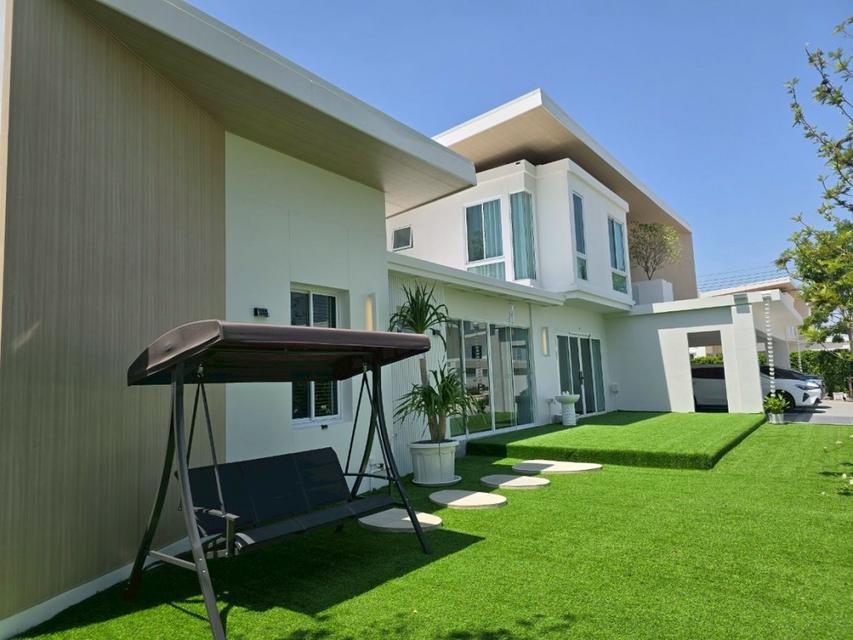ให้เช่าบ้านเดี่ยวหรู โครงการใหม่ มัณฑนา 100+ บางขุนเทียน-ชายทะเล ไลน์ไอดี @bird888 2