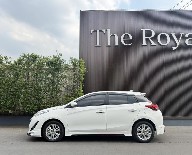 รหัสรถ AP3658 TOYOTA YARIS 1.2 รุ่น E ปี19 สีขาว รูปที่ 3