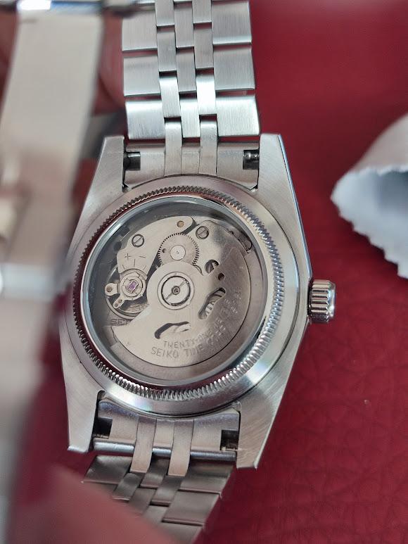 SEIKO 5 7S26A MOD Datejust ขอบหยัก  15