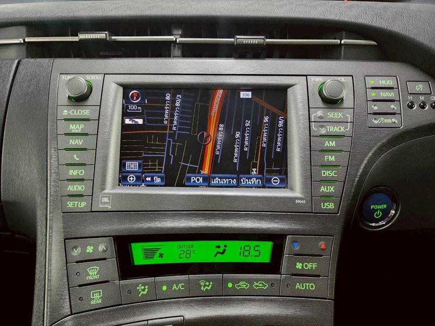 Toyota Prius 1.8 Top Grade AT ปี 2012 หลังคาแก้ว รถสวยมือเดียว 14