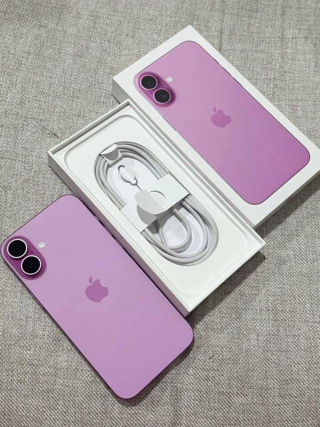 iPhone 16 Plus สี Pink ราคาถูก