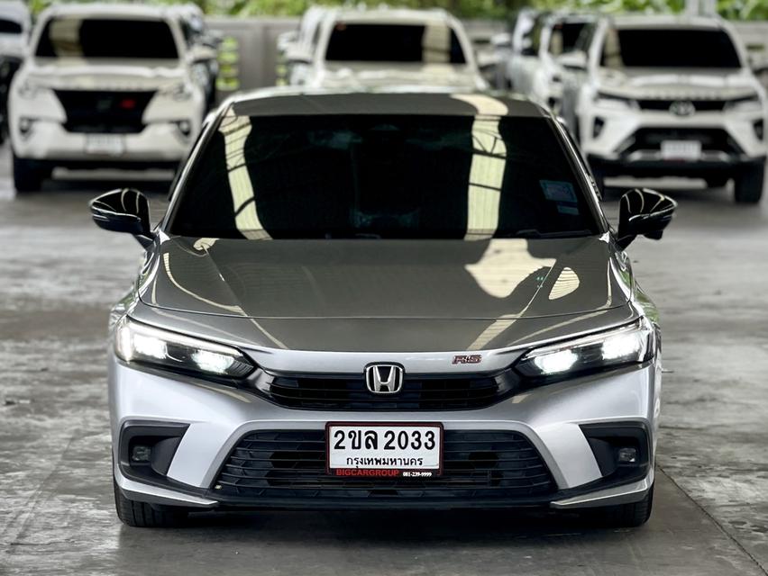 2021 HONDA CIVIC 1.5 TURBO RS สีเทา ไมล์ 99438 (กม.)