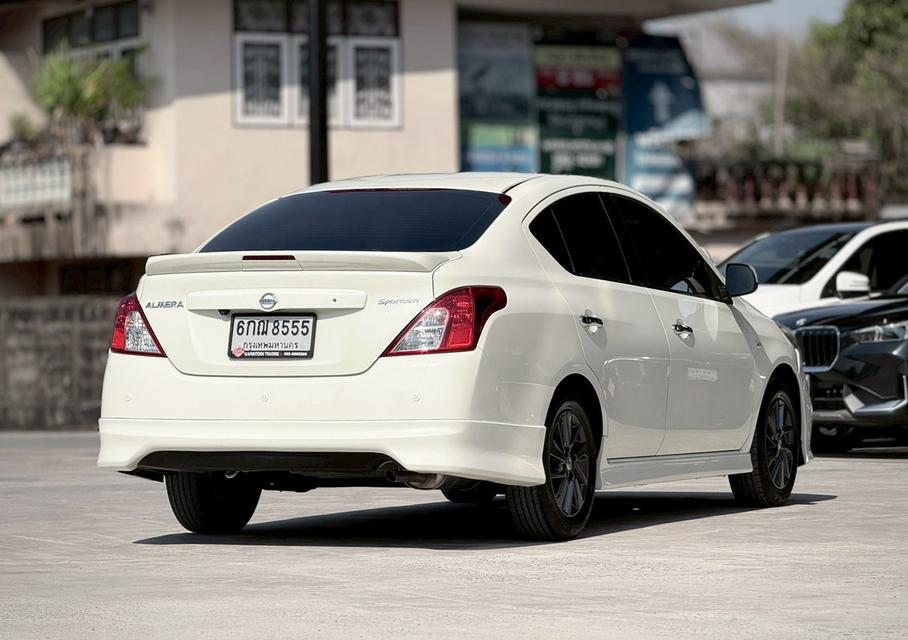 ปี 2016 NISSAN ALMERA, 1.2 VL โฉม ปี11-20สีขาว เกียร์ออโต้ รถมือเดียวลำดับที่1 รูปที่ 10