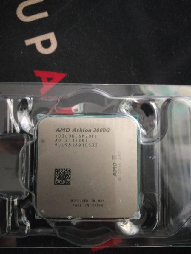 CPU AMD ATHLON 3000G 3.5 GHz Turbo  2Core 4Thread