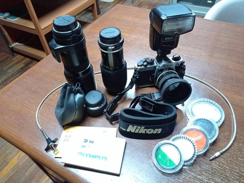กล้อง Nikon FM2 + lens
