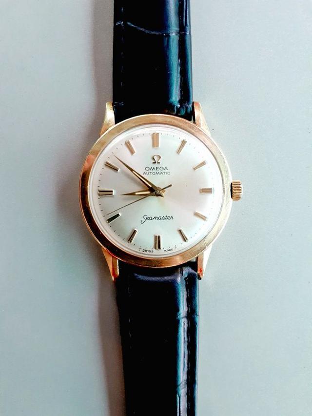 นาฬิกาข้อมือ Omega Automatic Seamaster Gold Vintage 1971 