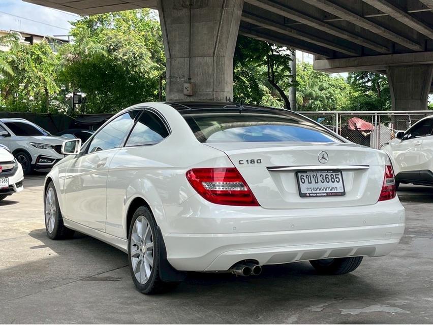 รหัสรถ WMT3685 BENZ C180 CGI Coupe ปี 2013