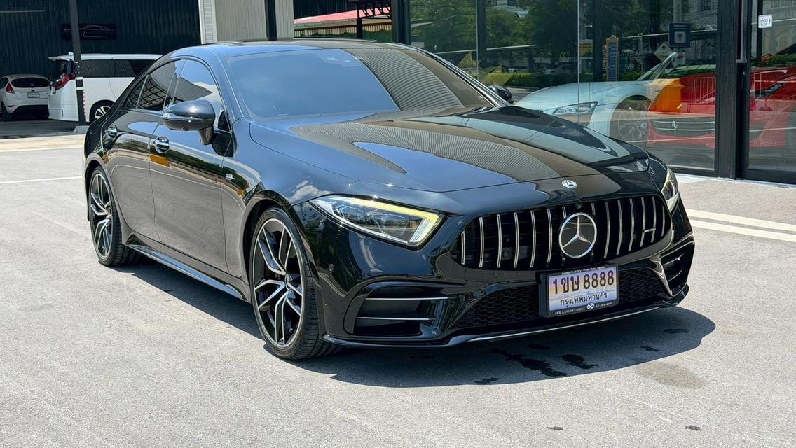 2022  BENZ CLS 53 AMG 4MATIC+ สีดำ เลขไมล์ 80,XXX KM รถสวย ไม่สีอุบัติเหตุใดๆ เซอร์วิส ศูนย์ ตามระยะ* รถออกศูนย์ Benz TH  31/07/19 รูปที่ 2