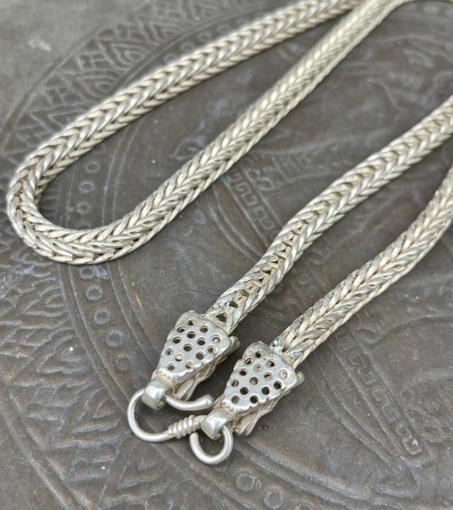 สร้อยคอเงิน สร้อยเงินเก่า หัวลายมังกร สร้อย 7