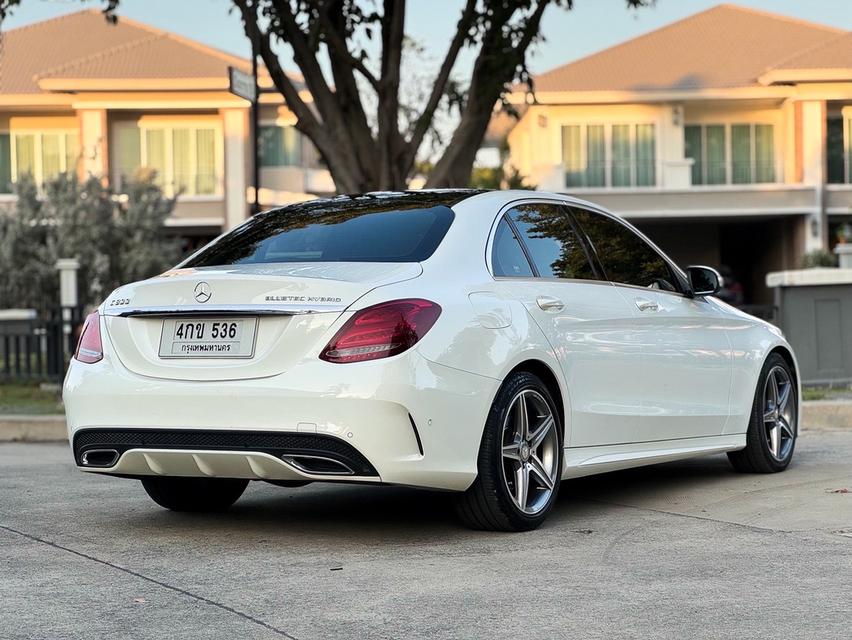 รหัสรถ AVA536 🌟 Benz C300 AMG Dynamic W205 ปี 2015 ดีเซล 4
