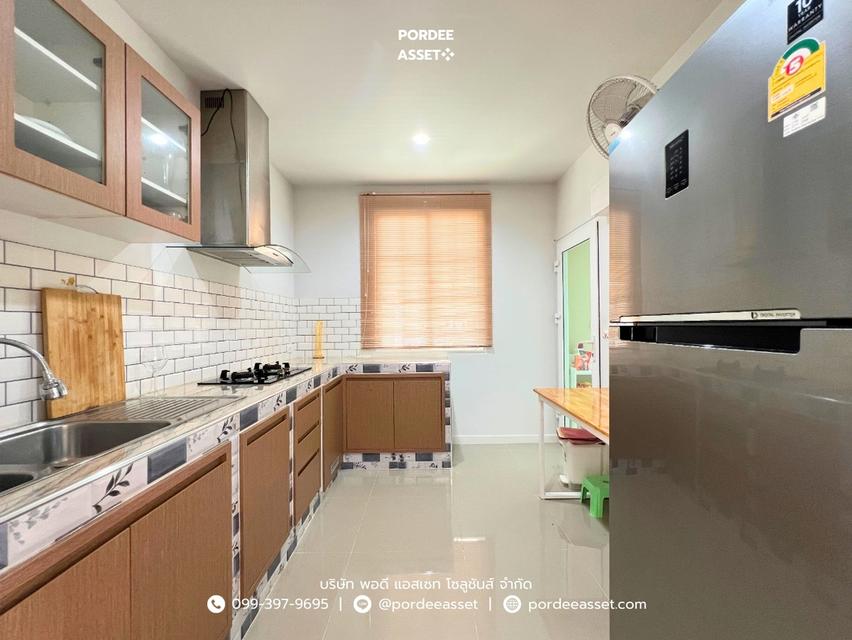 ขาย!!! บ้านแฝดสไตล์บ้านเดี่ยว ชวนชื่น พาร์ค ปิ่นเกล้า-กาญจนา (ขนาด 36 ตร.ว.) ซ.วัดพระเงิน บางกรวย นนทบุรี  : Chuan Chuen Park Pinklao-Kanchana 6