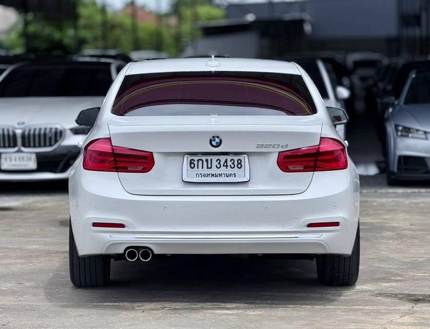 BMW 320d LUXURY LCI F30 AT 2017ซีดานขับหลัง ดีเซล 190 แรงม้า รถศูนย์ ไมล์ 241,xxx รูปที่ 5