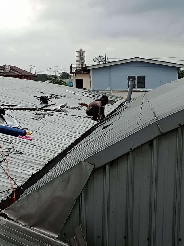 ช่างรางน้ำฝนปทุมวัน รางรินปทุมวัน เต้นผ้าใบปทุมวัน 8