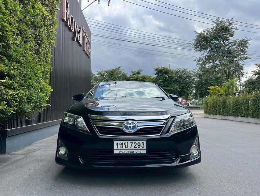 รหัสรถ AP7293 TOYOTA CAMRY 2.5 Hybrid DVD รถปี2013 จด14 4