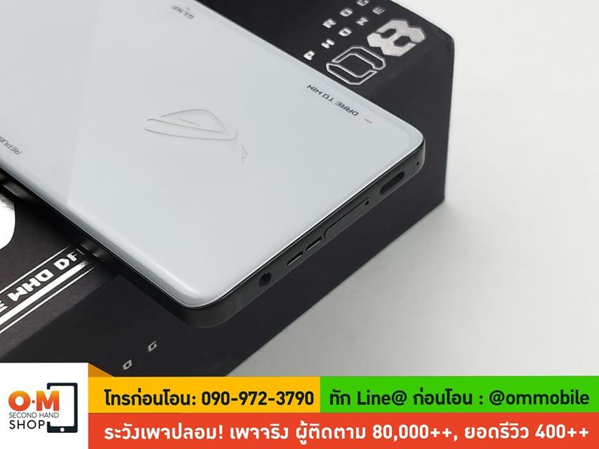 ขาย/แลก Asus Rog Phone 8 Gray 12/256 ศูนย์ไทย สภาพใหม่มาก ประกันยาว ครบยกกล่อง เพียง 22,900 บาท 6