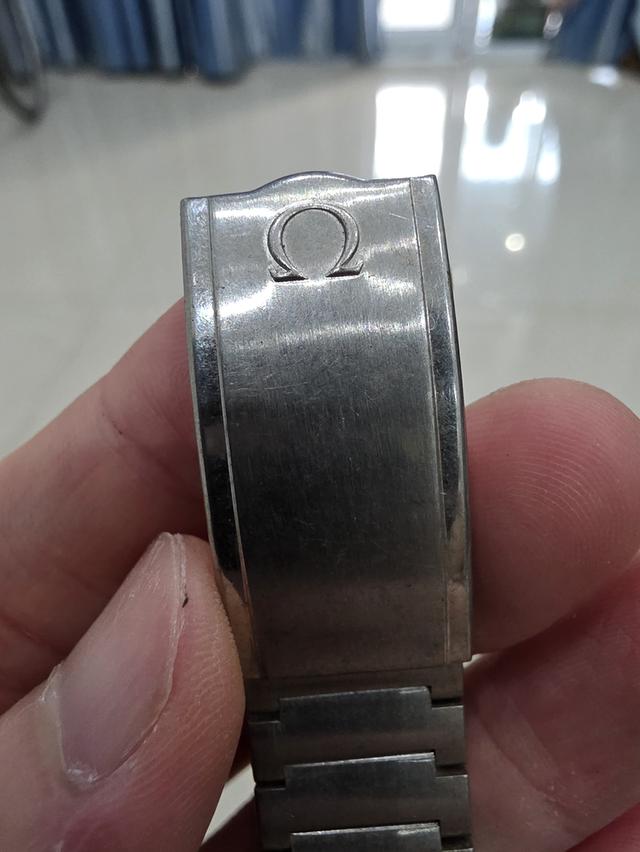 A.สายนาฬิกา ยี่ห้อ OMEGA โอเมก้า ของเก่าเก็บ มีข้างเดียว สวยเดิมๆ ขายตามสภาพ พร้อมส่ง รูปย่อยที่ 2